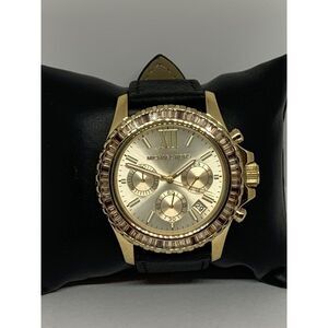 Michael Kors MK5874 Women's Leather Analog Dial Quartz Genuine Watch Watch KG502